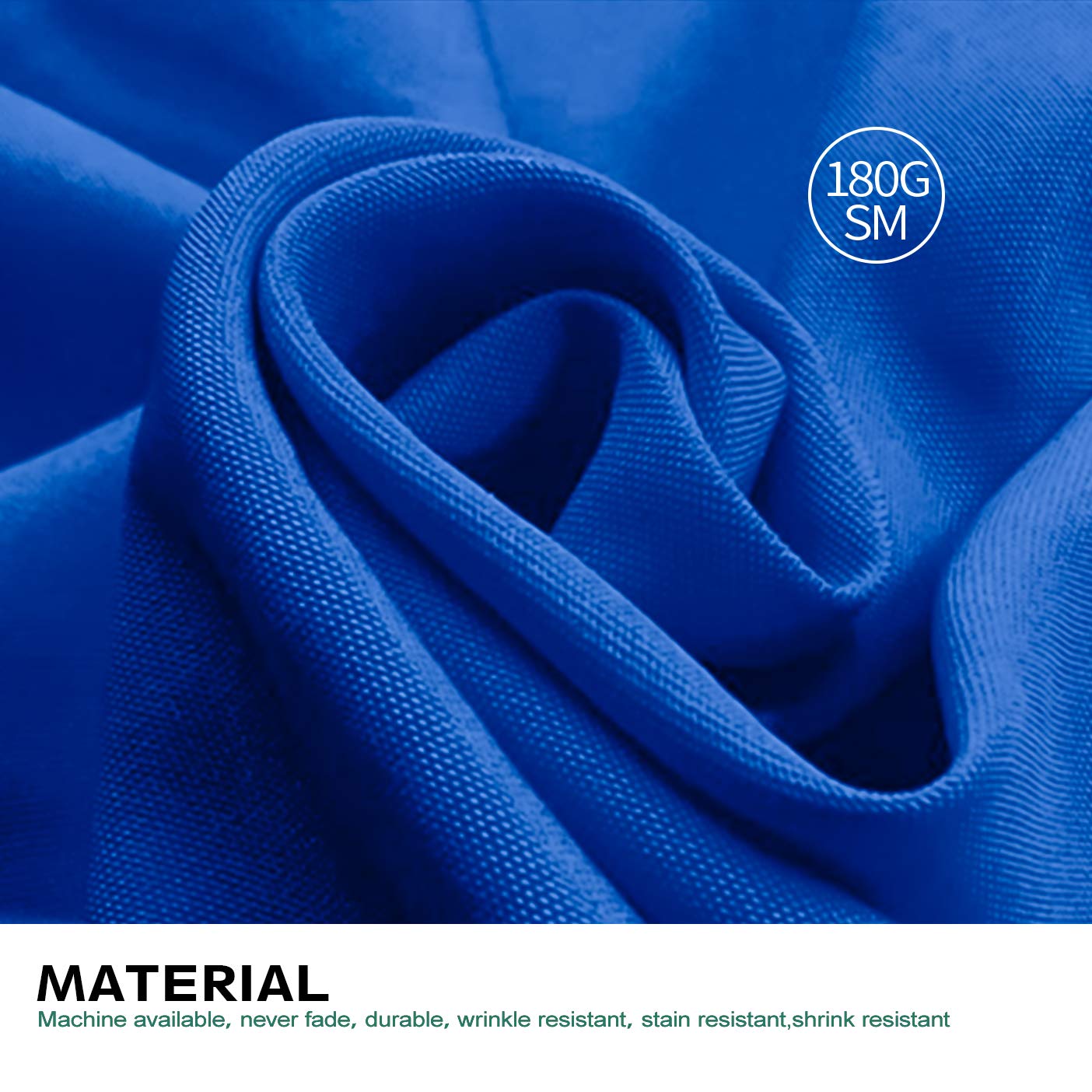 Surmente 60 X 102 Tablecloth For Rectangle Tables Polyester Oblong Table Cloth For Weddings, Banquets, Or Restaurants  (Royal Bl